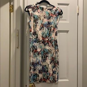 Colorful French connection dress